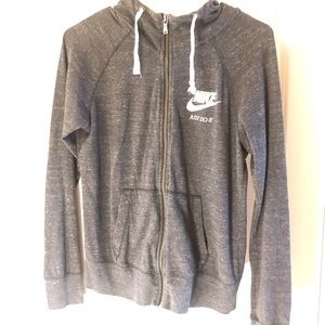 Nike light weight zip up